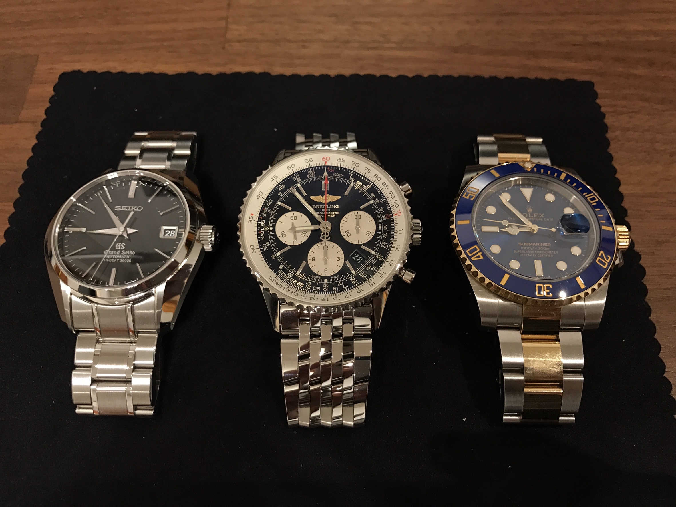 [開箱] 百年靈 Breitling Chronomat 44 + Navitimer 01 經典款一次滿足