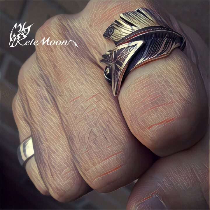 Monolith-Silver Arrow Ring