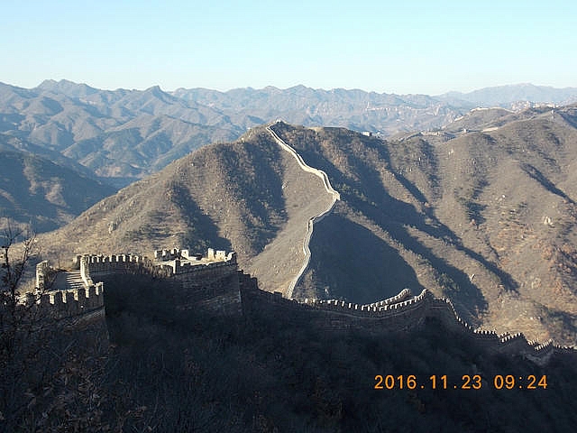 黃花城 > 九公山長城穿越 - 長城三險之一 (十八蹬)