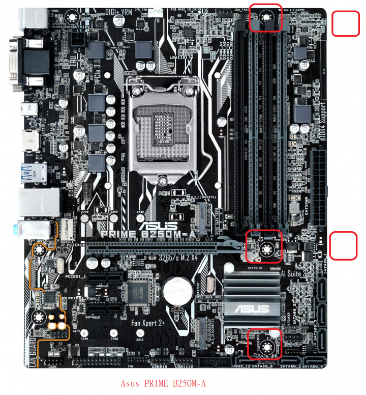 asus的低階MB少掉一排固定孔，是否故意讓24PIN無法用力插拔?