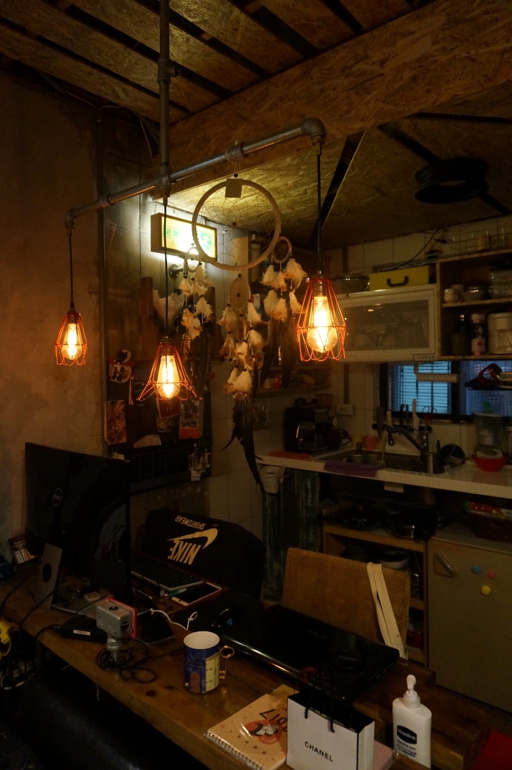 拆箱----打造6坪我的家 Hippie & Loft wiht  Second hand & Pallets