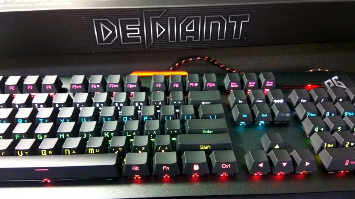 EpicGear藝極 DEFIANT戰魔者 Side Print側刻版 Grey Switches灰軸 簡單開箱Unboxing