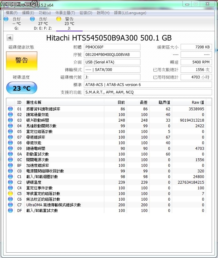 硬碟出現資料錯誤(循環冗餘檢查)