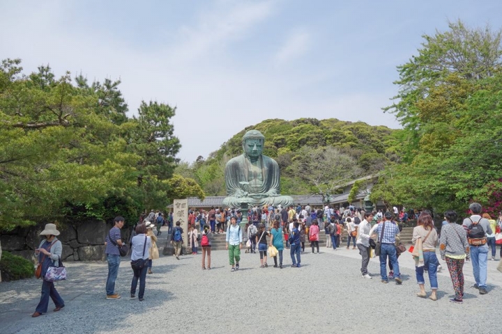 日本高德院鎌倉大佛 神奈川江之島電鐵一日遊 鎌倉大仏