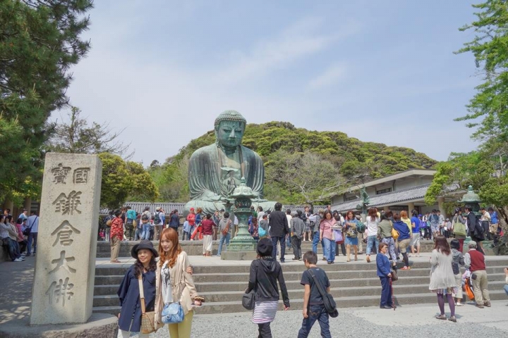 日本高德院鎌倉大佛 神奈川江之島電鐵一日遊 鎌倉大仏