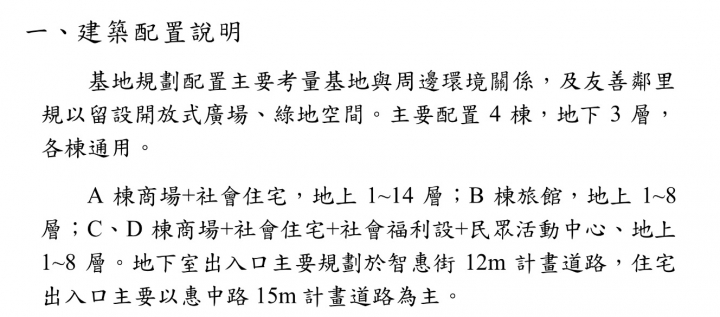 惠來厝社會住宅～追蹤進度