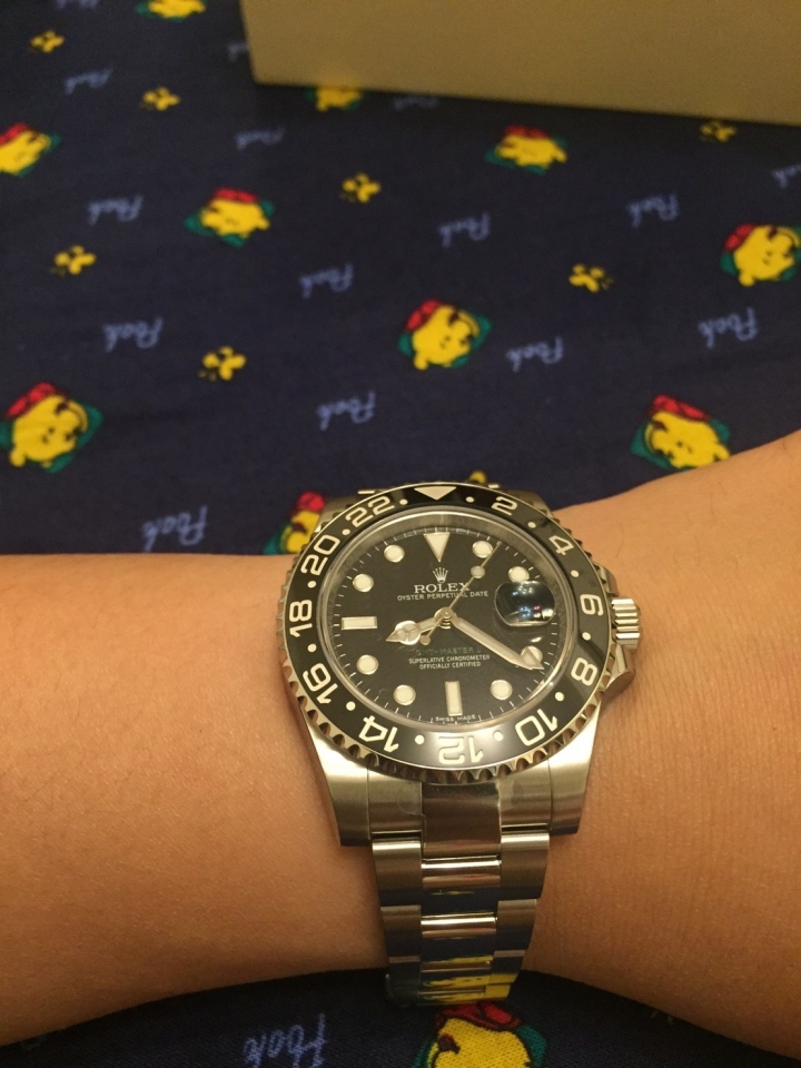 終於!入手ROLEX 勞力士116710LN