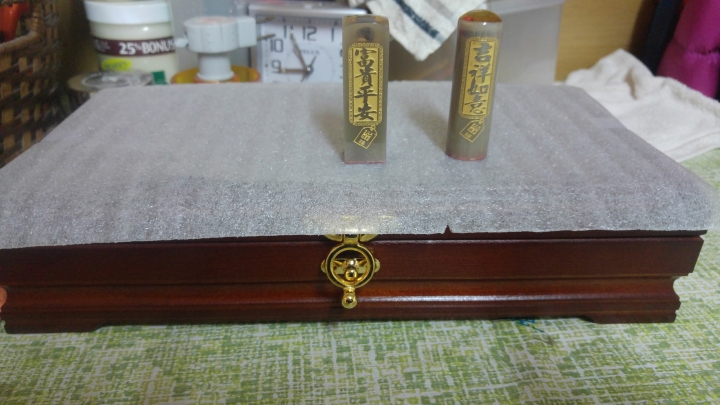 二寶臍帶章跟胎毛筆開箱文