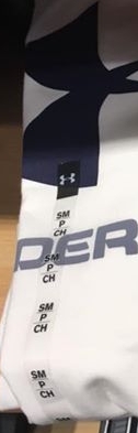 【詢問】有關於Under Armour 棉短上衣 尺寸條問題