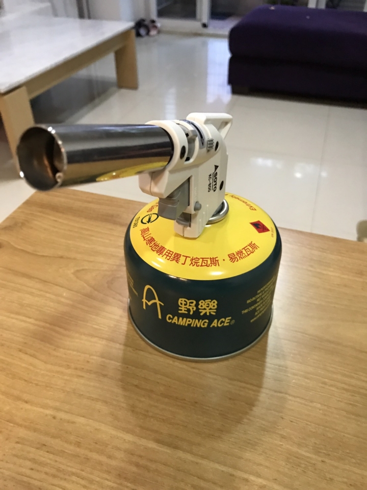 瓦斯噴槍 SOTO KC-800 瓦斯噴火太大了..有解嗎 ?