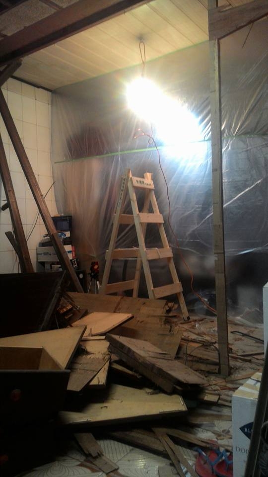 拆箱----打造6坪我的家 Hippie & Loft wiht  Second hand & Pallets