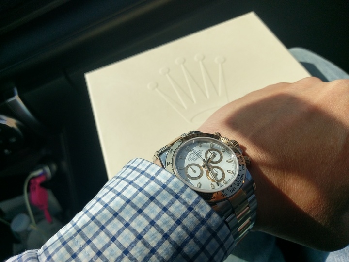 ROLEX Daytona 116503 半金迪通拿 開箱