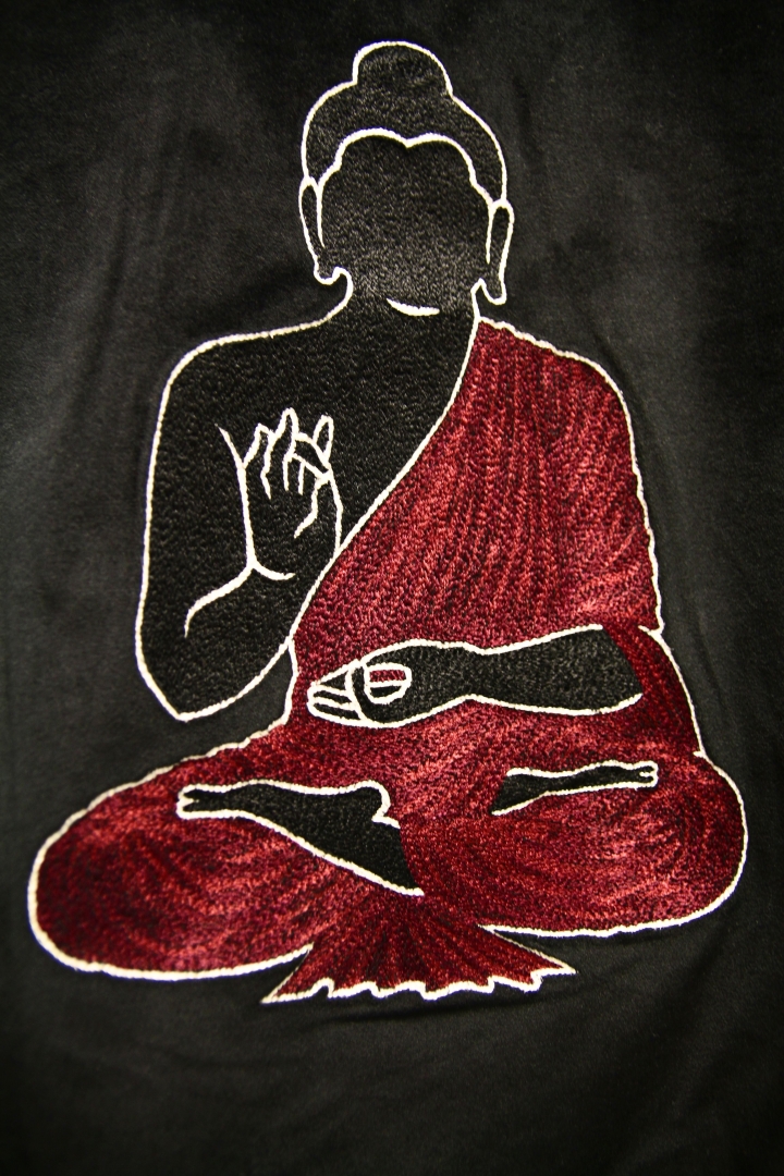 ［阿彌陀佛］Maharishi  天鵝絨佛祖刺繡外套