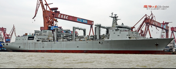 901型補給艦二號機現身