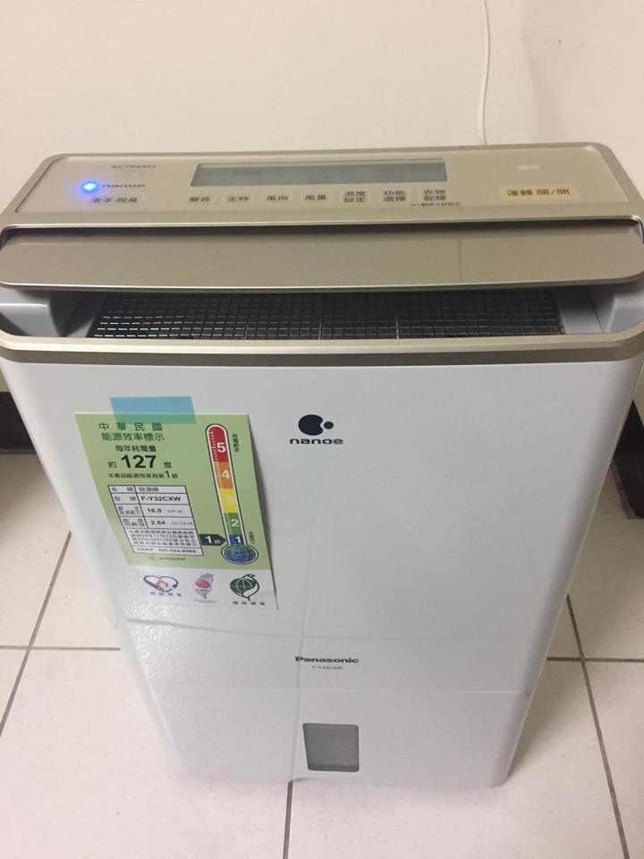 關於Panasonic國際除濕機F-Y32CXW濾網