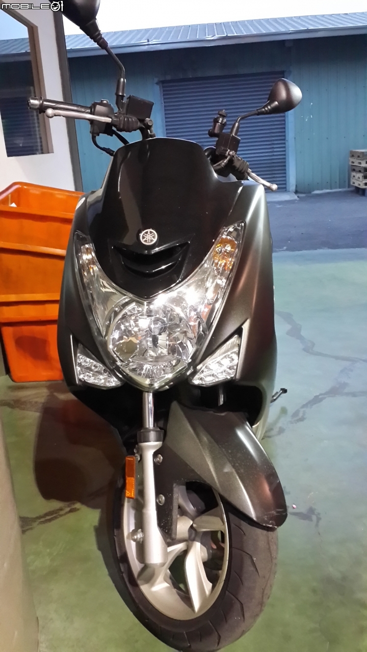 SMAX 155 原廠歐規風鏡 DIY