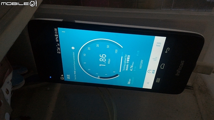 超扯的電信龍頭4G網速.龜了一年多