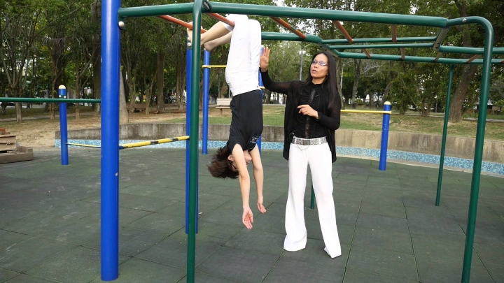中壢哪裡有可倒吊的單槓
