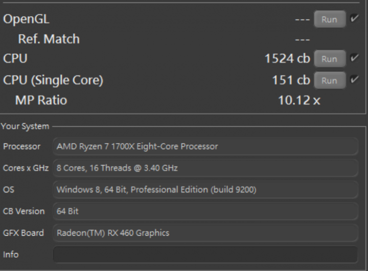 AMD Ryzen 1700X 3.4Ghz to 3.8Ghz簡單超頻測試