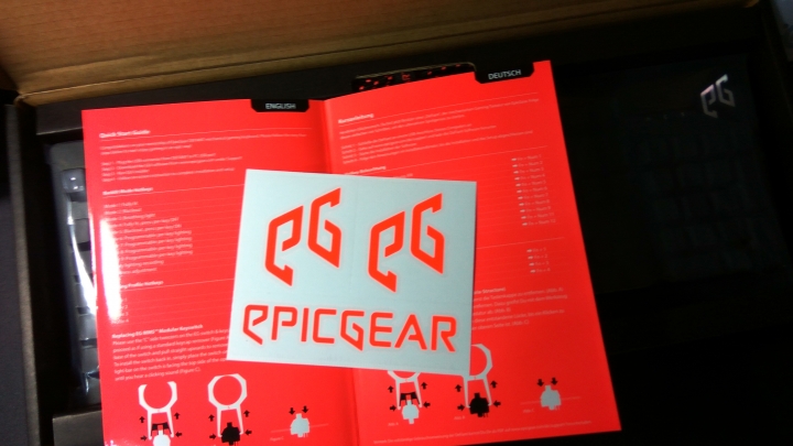 EpicGear藝極 DEFIANT戰魔者 Side Print側刻版 Grey Switches灰軸 簡單開箱Unboxing