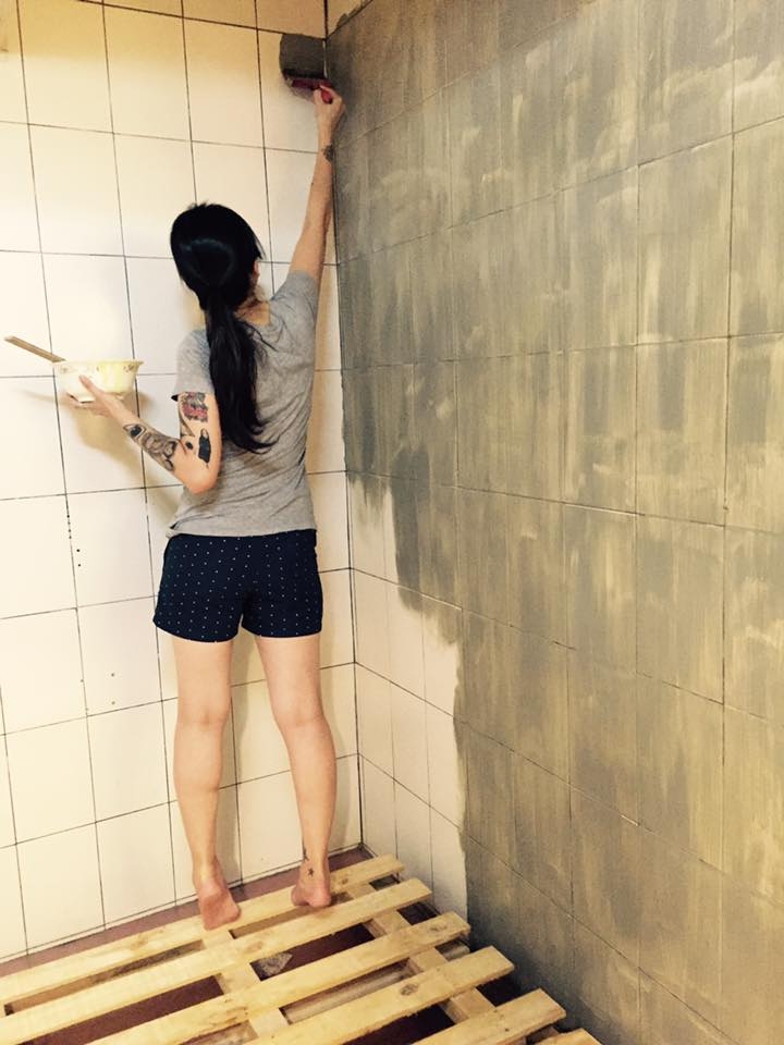 拆箱----打造6坪我的家 Hippie & Loft wiht  Second hand & Pallets