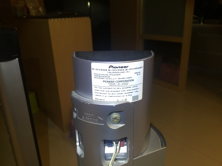 朋友送的PIONEER XV-DV434