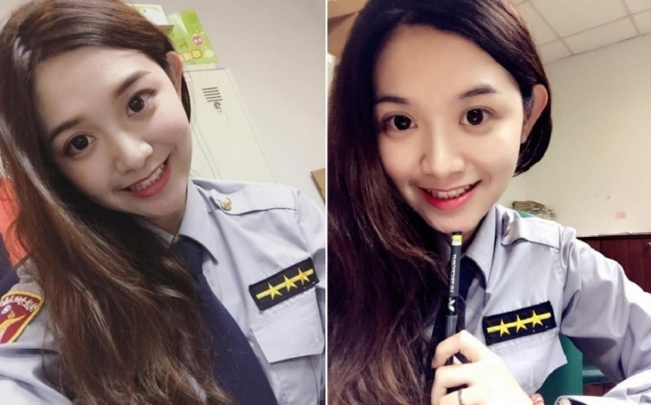 啥咪!超正女法警桃桃 甜美笑容殺死一堆網友
