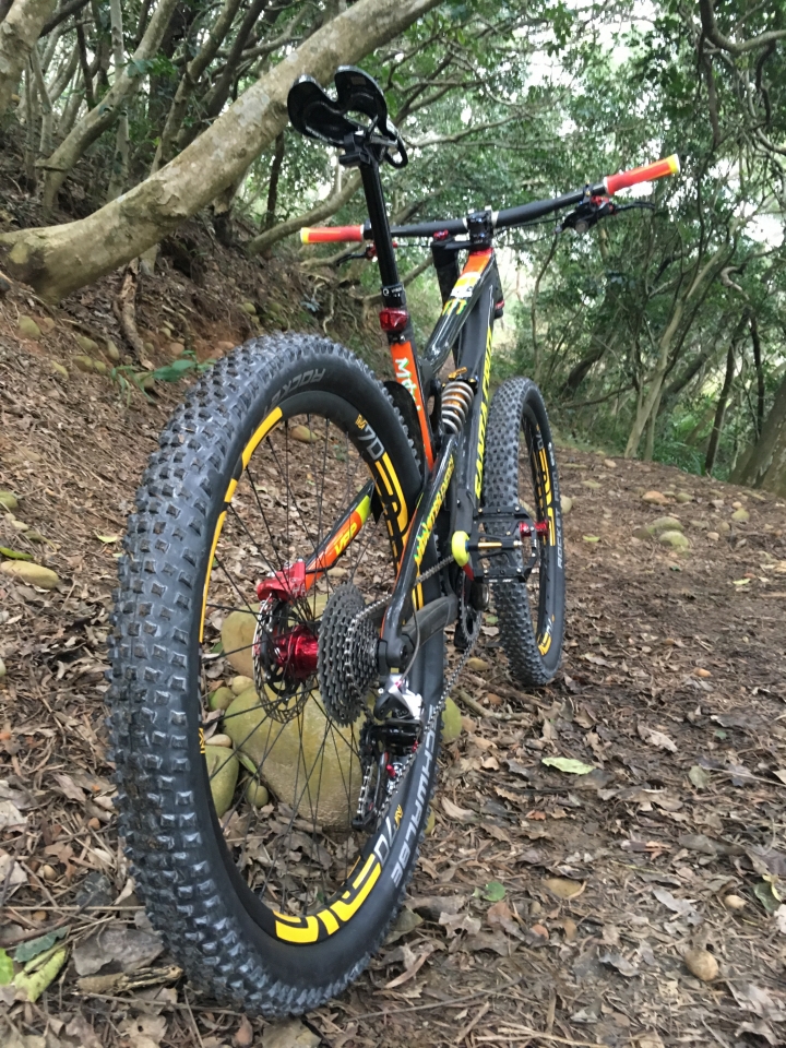 組車組到剩脫褲子....SANTA CRUZ NOMAD CC+CCDB COIL[IL]-TI 與CANNONDALE Lefty邂逅......