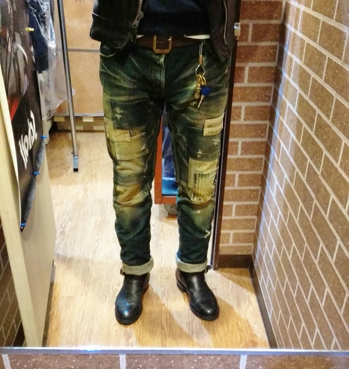 (開箱)JEANSDA Flying Dutchman Fabric Merchant Aged Jeans 幽靈船布料商人仿舊褲