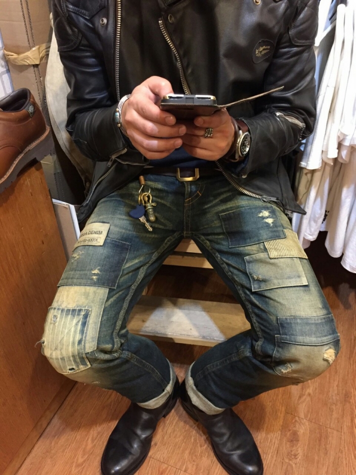 (開箱)JEANSDA Flying Dutchman Fabric Merchant Aged Jeans 幽靈船布料商人仿舊褲