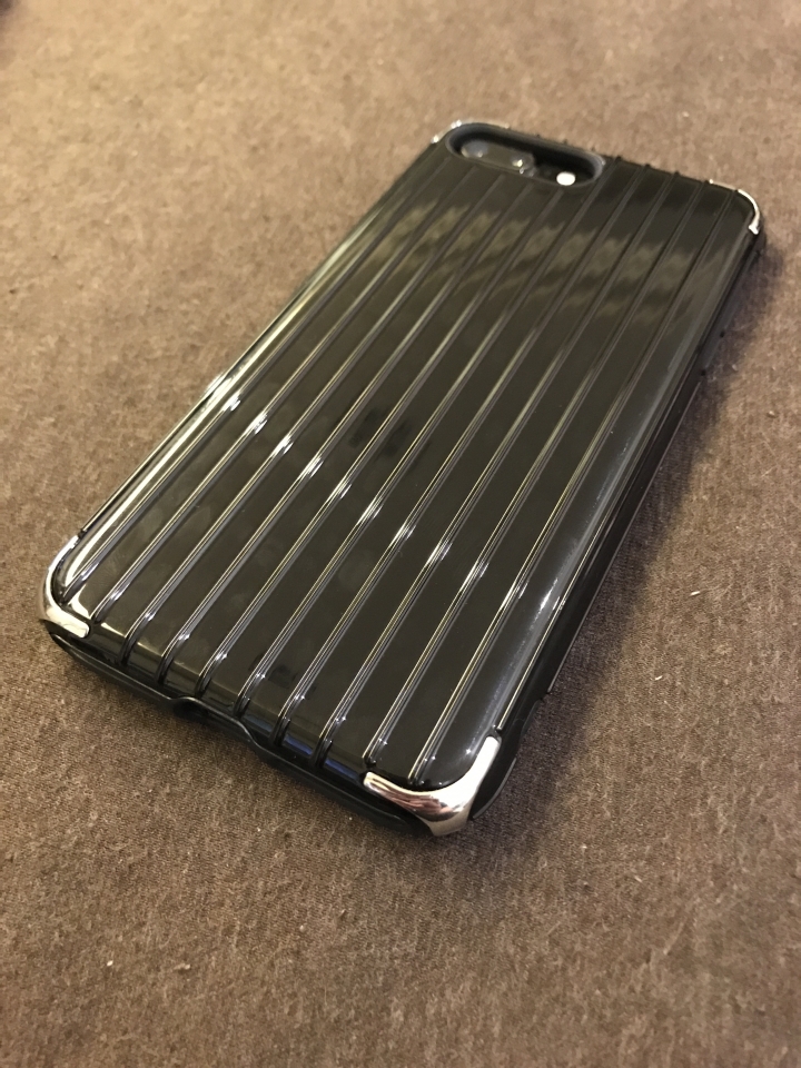 ［開箱］GRAMAS 二代 iPhone7 Plus 5.5吋 Rib2 行李箱保護殼四角強化版 (高仿RIMOWA)
