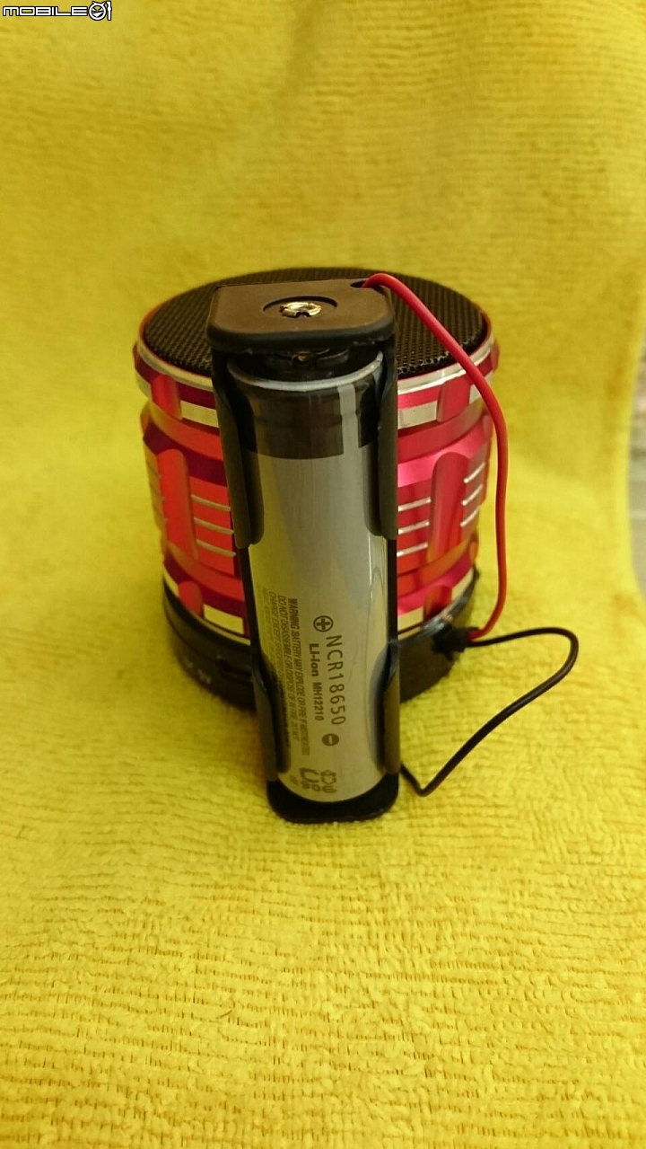 藍芽喇叭。死馬當活馬醫