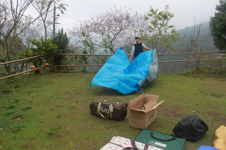 【新竹。】(第3露)桃山清泉露營+努特270雙前延海鷗六人家庭帳 開箱文