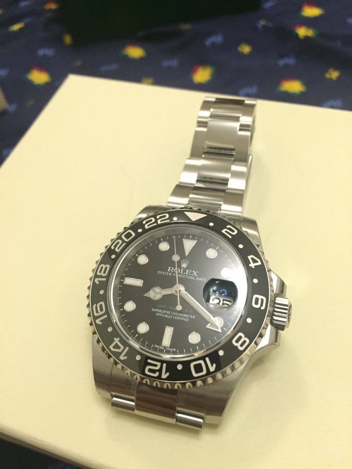 終於!入手ROLEX 勞力士116710LN