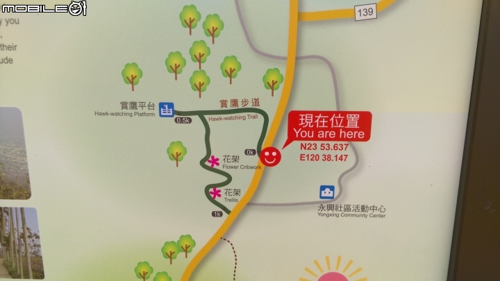 南投賞鷹平台散步遊