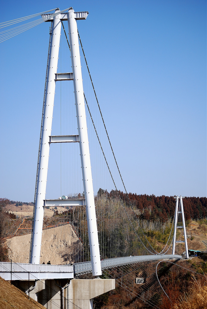 [日本北九州自助行]-大分-長達近390m的九重"夢"大吊橋