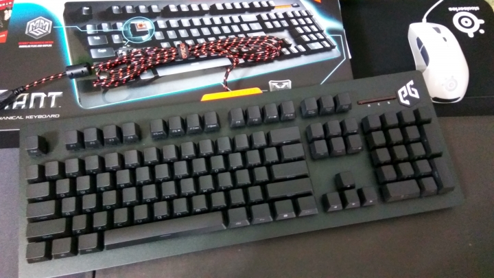 EpicGear藝極 DEFIANT戰魔者 Side Print側刻版 Grey Switches灰軸 簡單開箱Unboxing