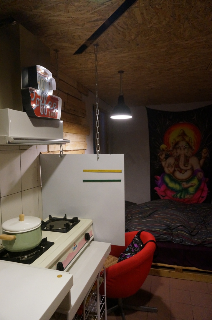 拆箱----打造6坪我的家 Hippie & Loft wiht  Second hand & Pallets