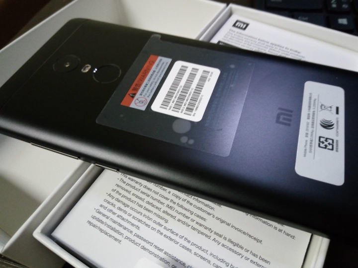 紅米note4X 黑色