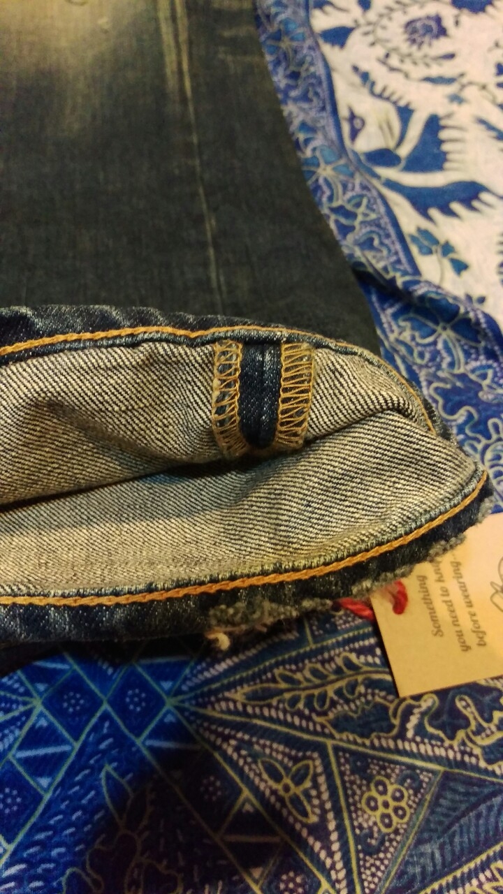 (開箱)JEANSDA Flying Dutchman Fabric Merchant Aged Jeans 幽靈船布料商人仿舊褲
