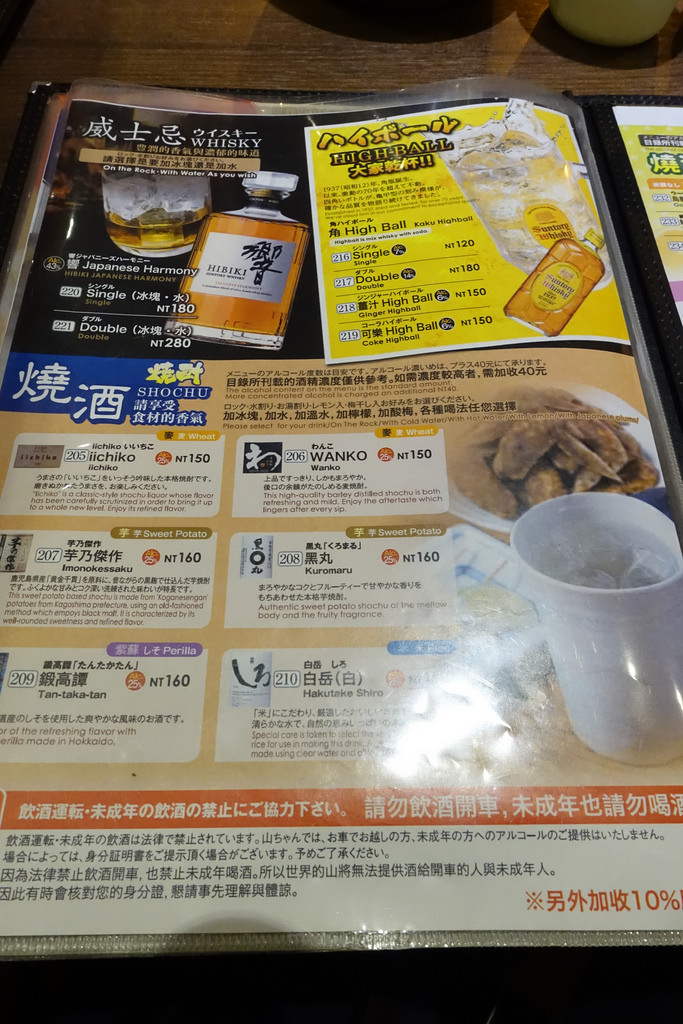 【食記】捷運市政府站。世界的山將(世界の山ちゃん)~回鍋率不高的一家店