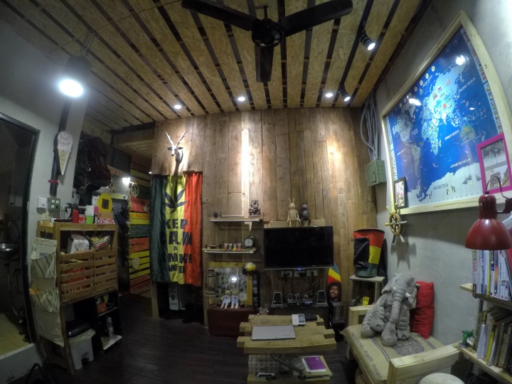 拆箱----打造6坪我的家 Hippie & Loft wiht  Second hand & Pallets