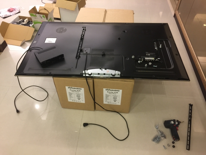 [開箱] Dynaudio Excite X24 X38 Sub 250 MKII Pioneer VSX-1131