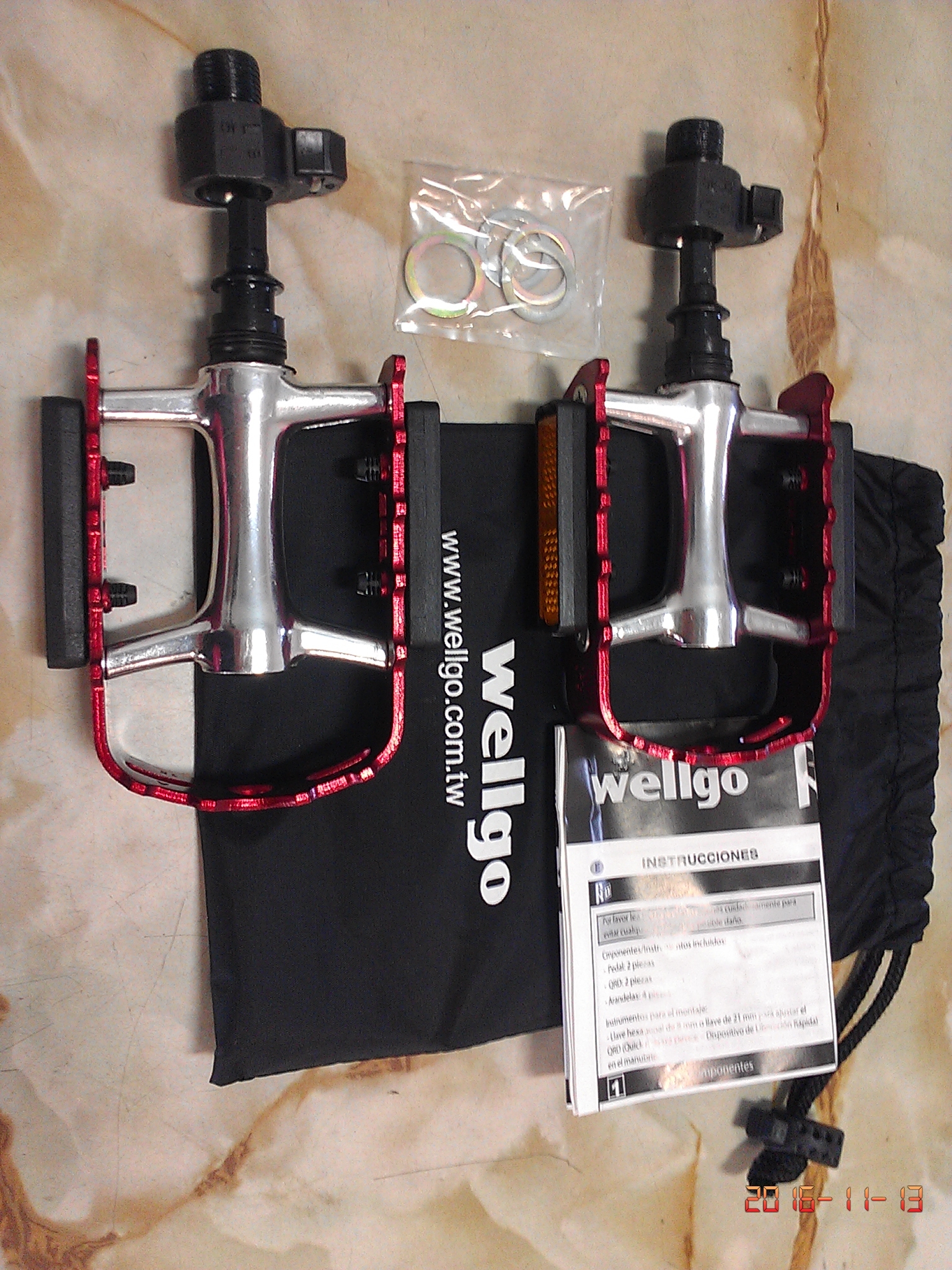 自行車快拆踏板 Wellgo QRD-C128開箱試用 - Mobile01