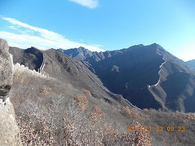 黃花城 > 九公山長城穿越 - 長城三險之一 (十八蹬)