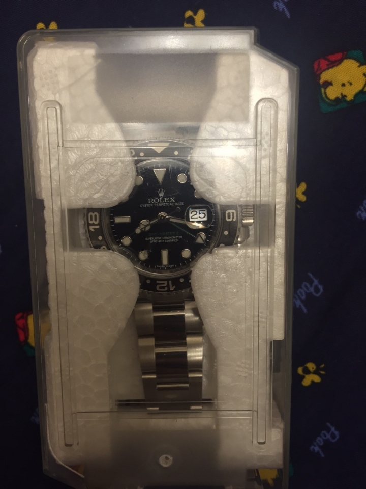 終於!入手ROLEX 勞力士116710LN