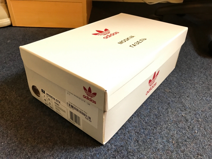 Adidas Goretex Moskva Gazelle GTX開箱