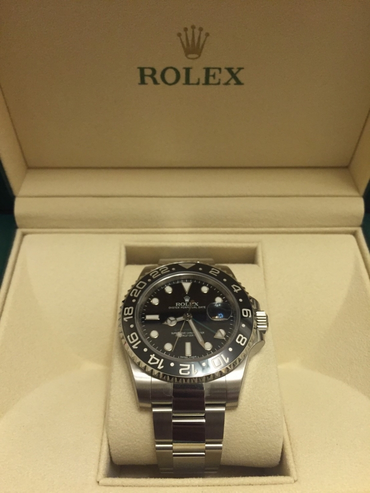 終於!入手ROLEX 勞力士116710LN