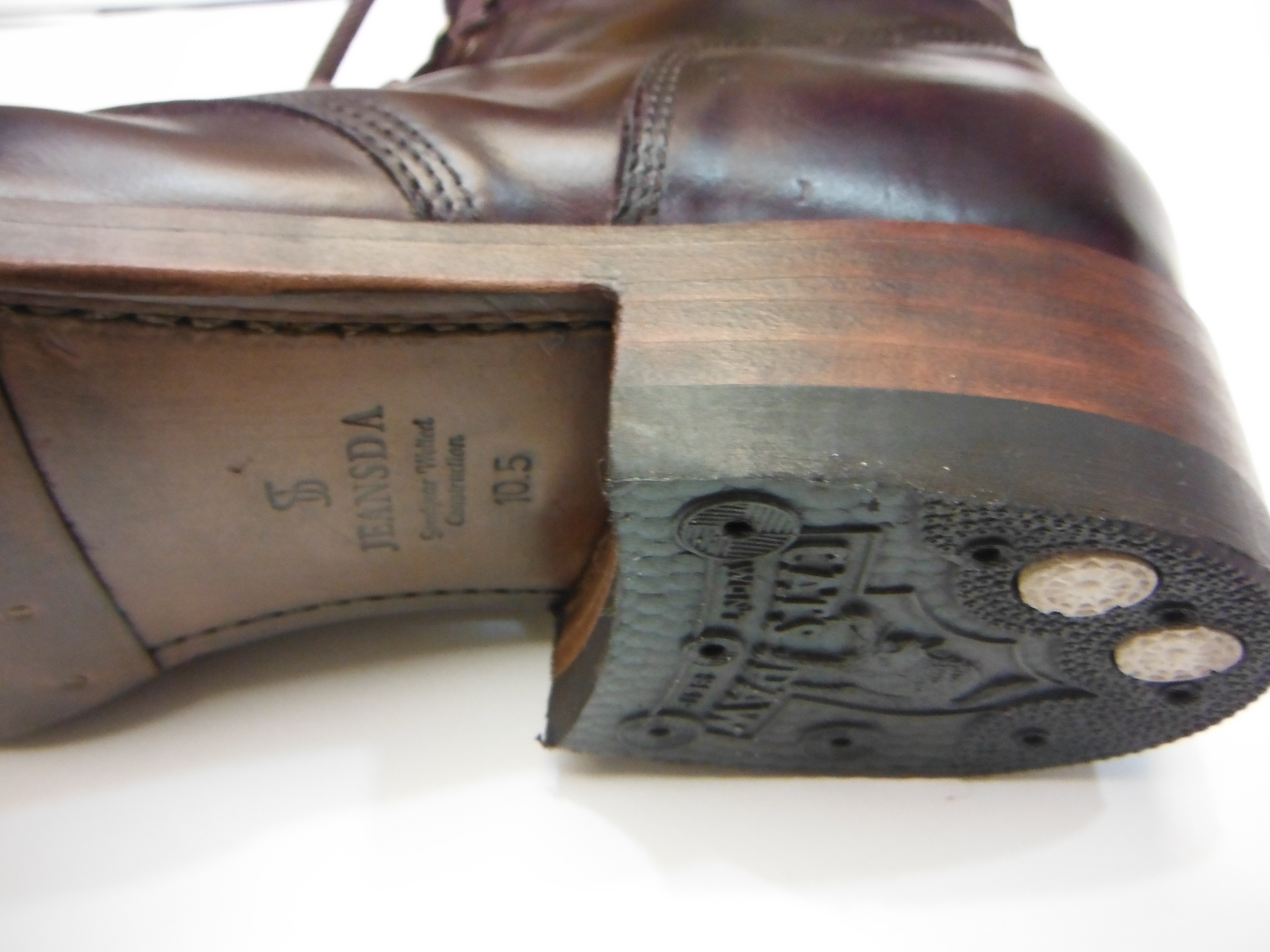 【維修】金斯大蘭斯洛特靴 (Jeansda Lancelot Dress Boots) 維修記錄分享