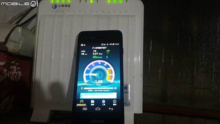 超扯的電信龍頭4G網速.龜了一年多